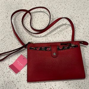 Authentic Kate Spade large Roxanna crossbody. NWT